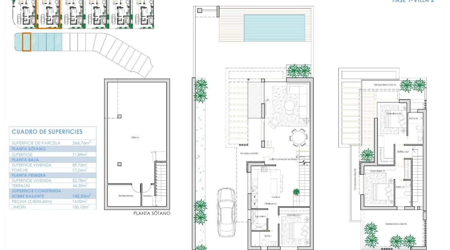 Chalet de 3 habitaciones en Torre-Pacheco en venta con piscina - 657.900 € (Ref: 8681101)
