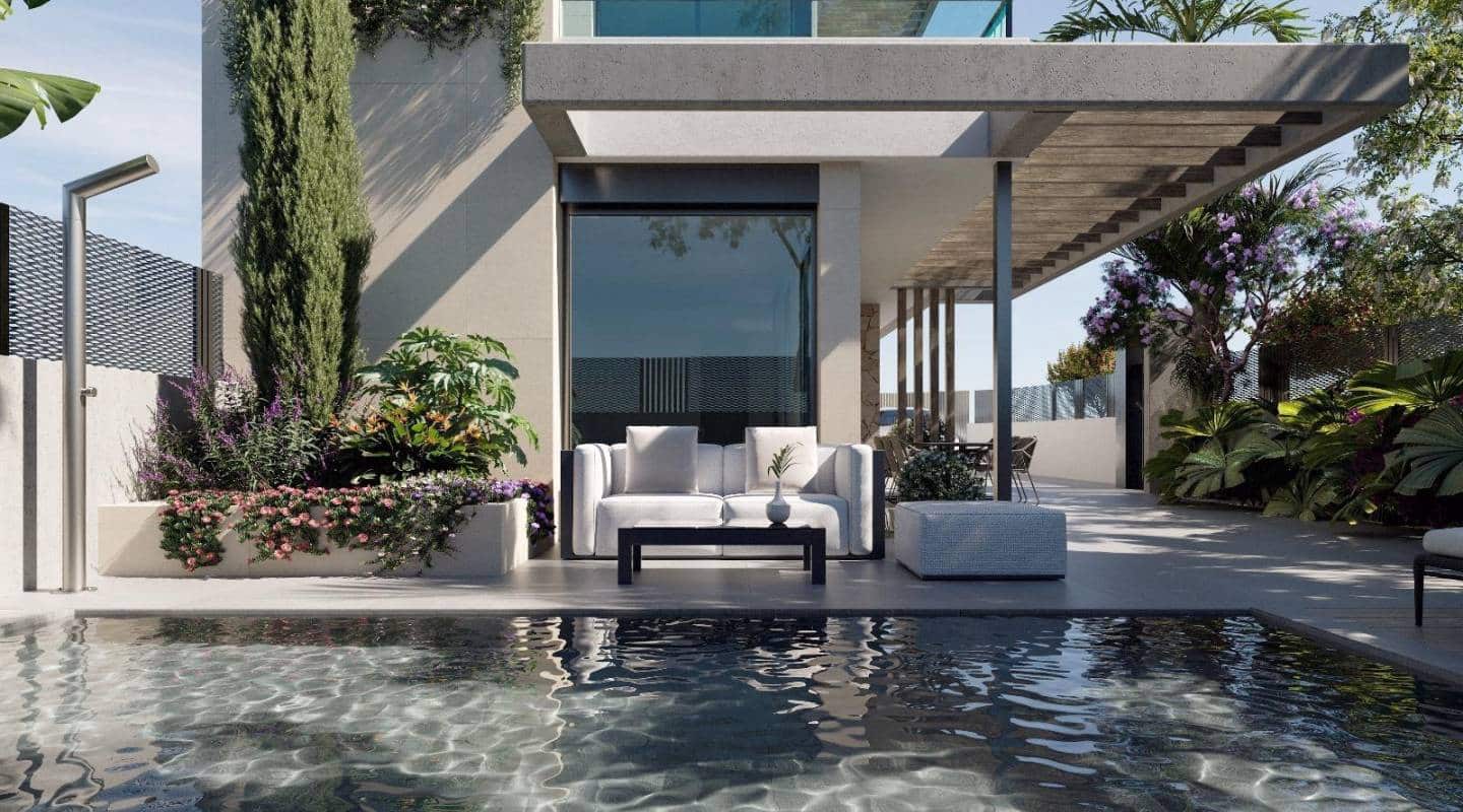 Chalet de 3 habitaciones en Torre-Pacheco en venta con piscina - 657.900 € (Ref: 8681101)