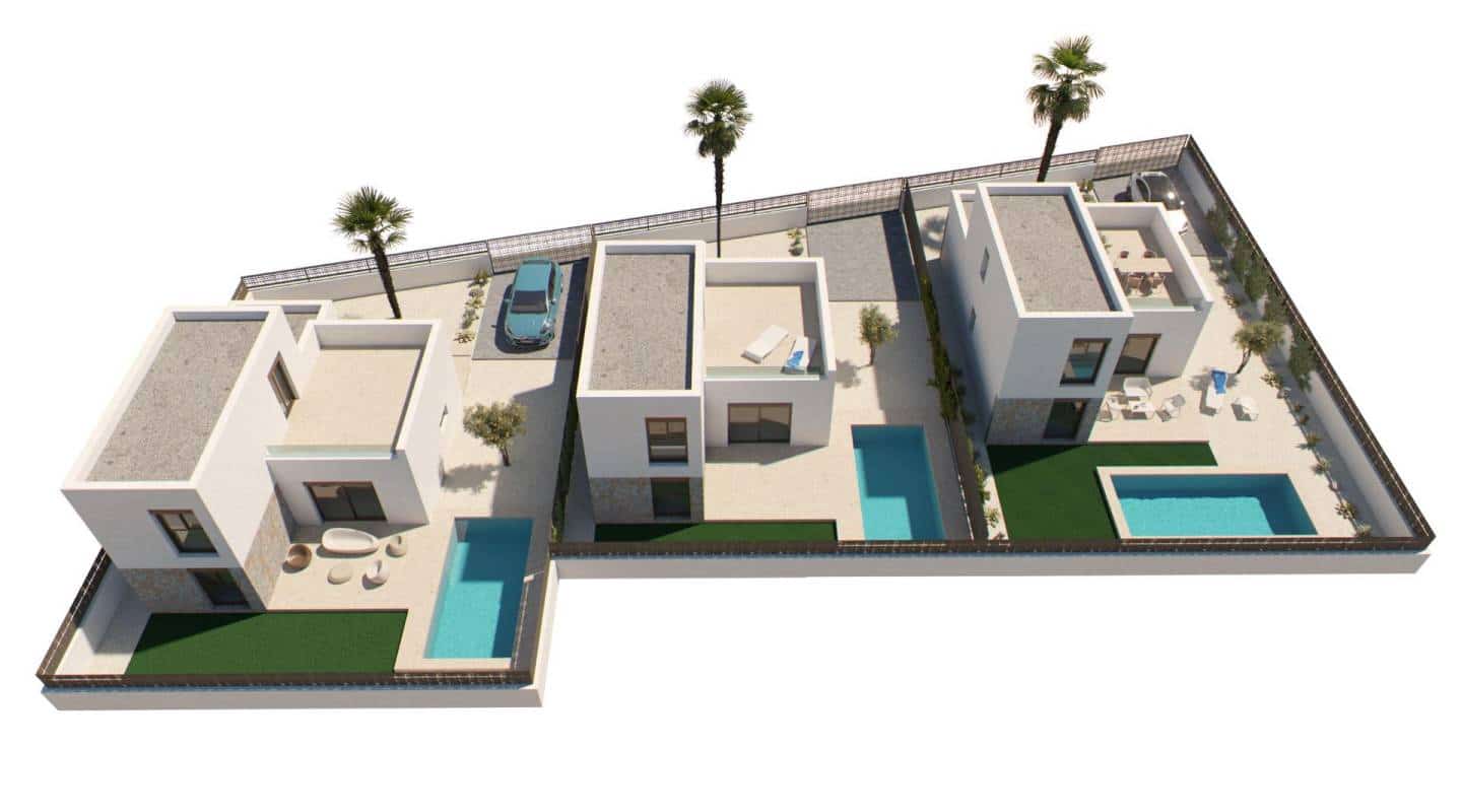 Chalet de 3 habitaciones en Algorfa en venta con piscina - 478.000 € (Ref: 8690115)