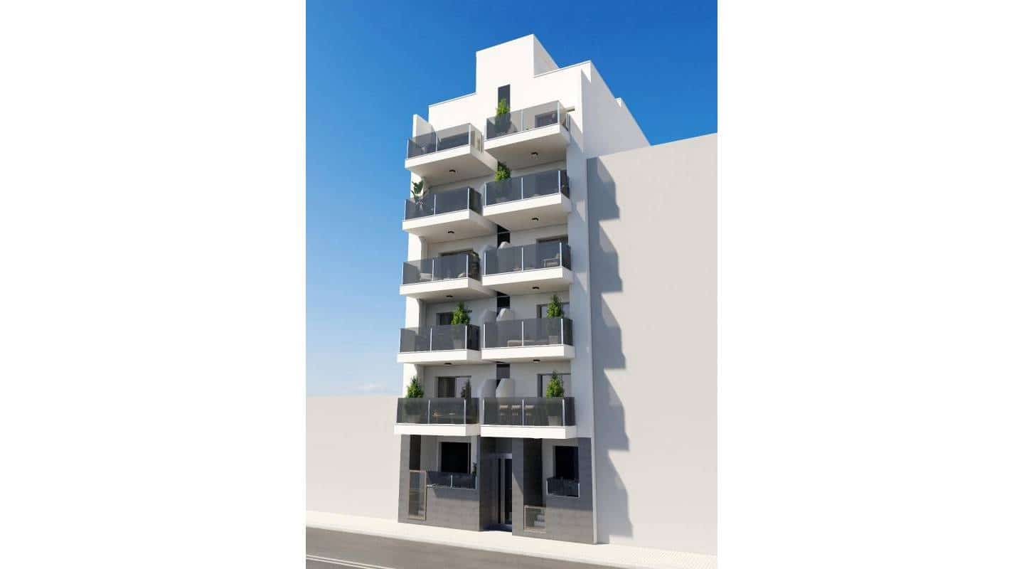 3 makuuhuone Huoneisto myytävänä paikassa Torrevieja mukana uima-altaan - 309 000 € (Ref: 8690123)