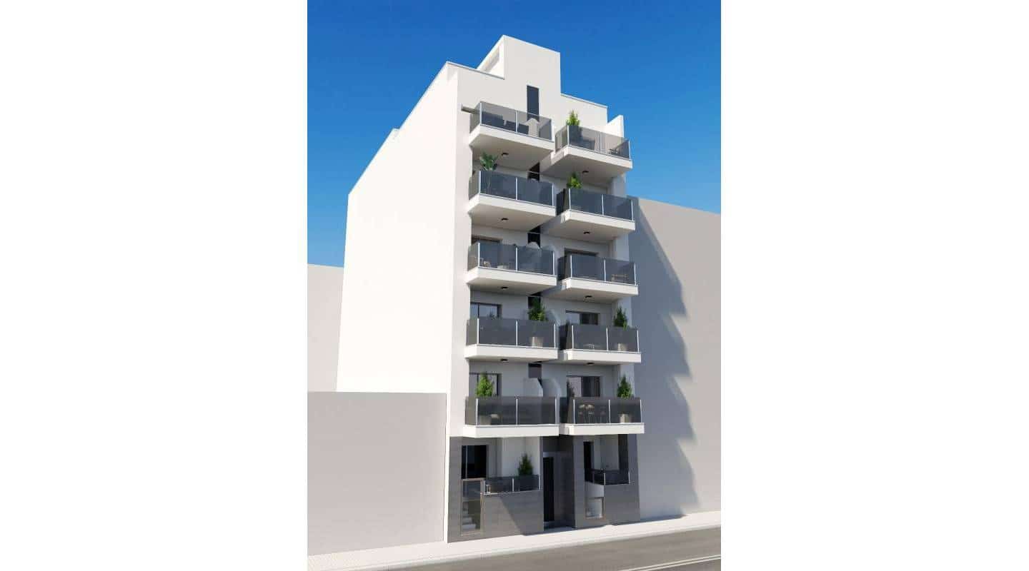3 makuuhuone Huoneisto myytävänä paikassa Torrevieja mukana uima-altaan - 309 000 € (Ref: 8690123)