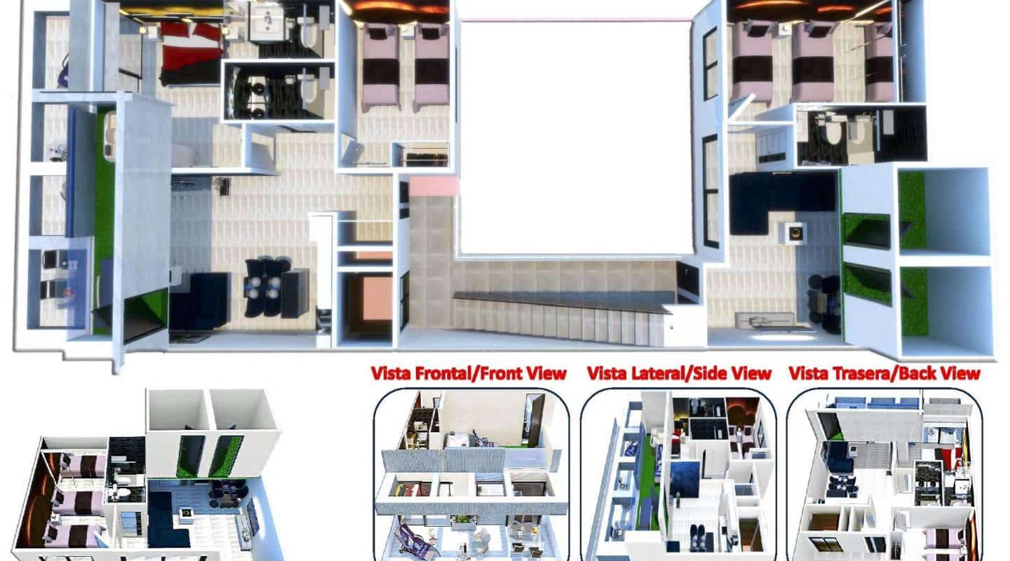 1 slaapkamer Penthouse te koop in Torrevieja met zwembad - € 258.500 (Ref: 8728233)