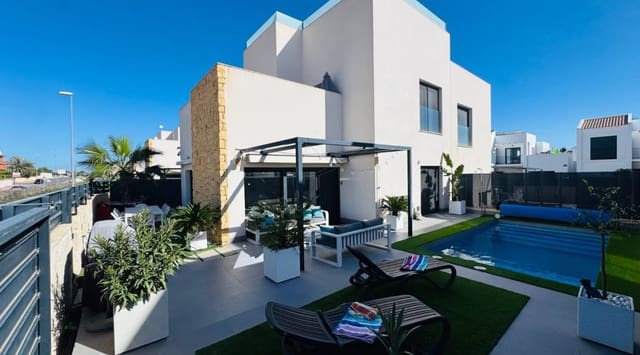 4 bedroom Semi-detached Villa for sale in Ciudad Quesada, Rojales with pool - € 399,900 (Ref: 9127405)