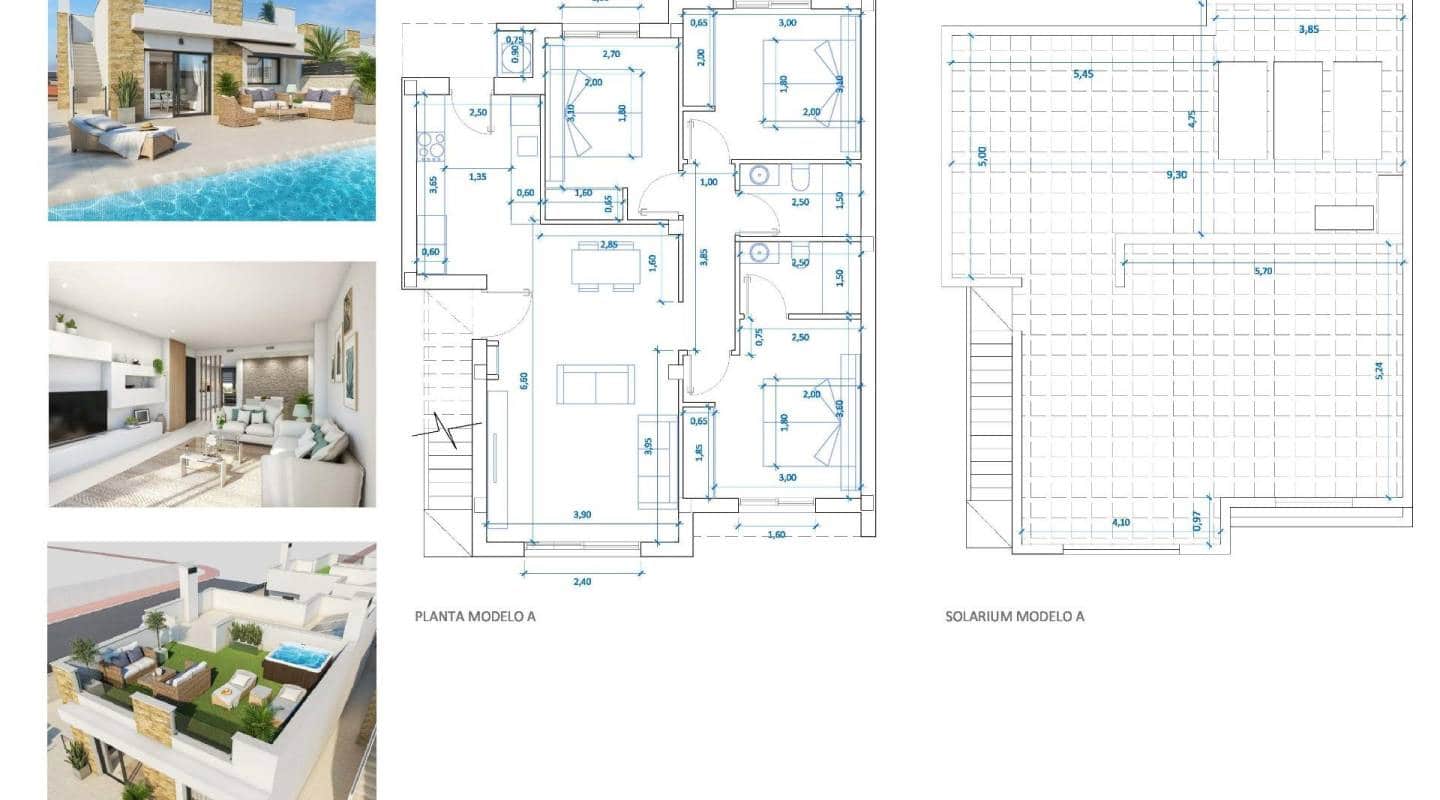 3 slaapkamer Villa te koop in San Fulgencio met zwembad - € 392.000 (Ref: 9221602)