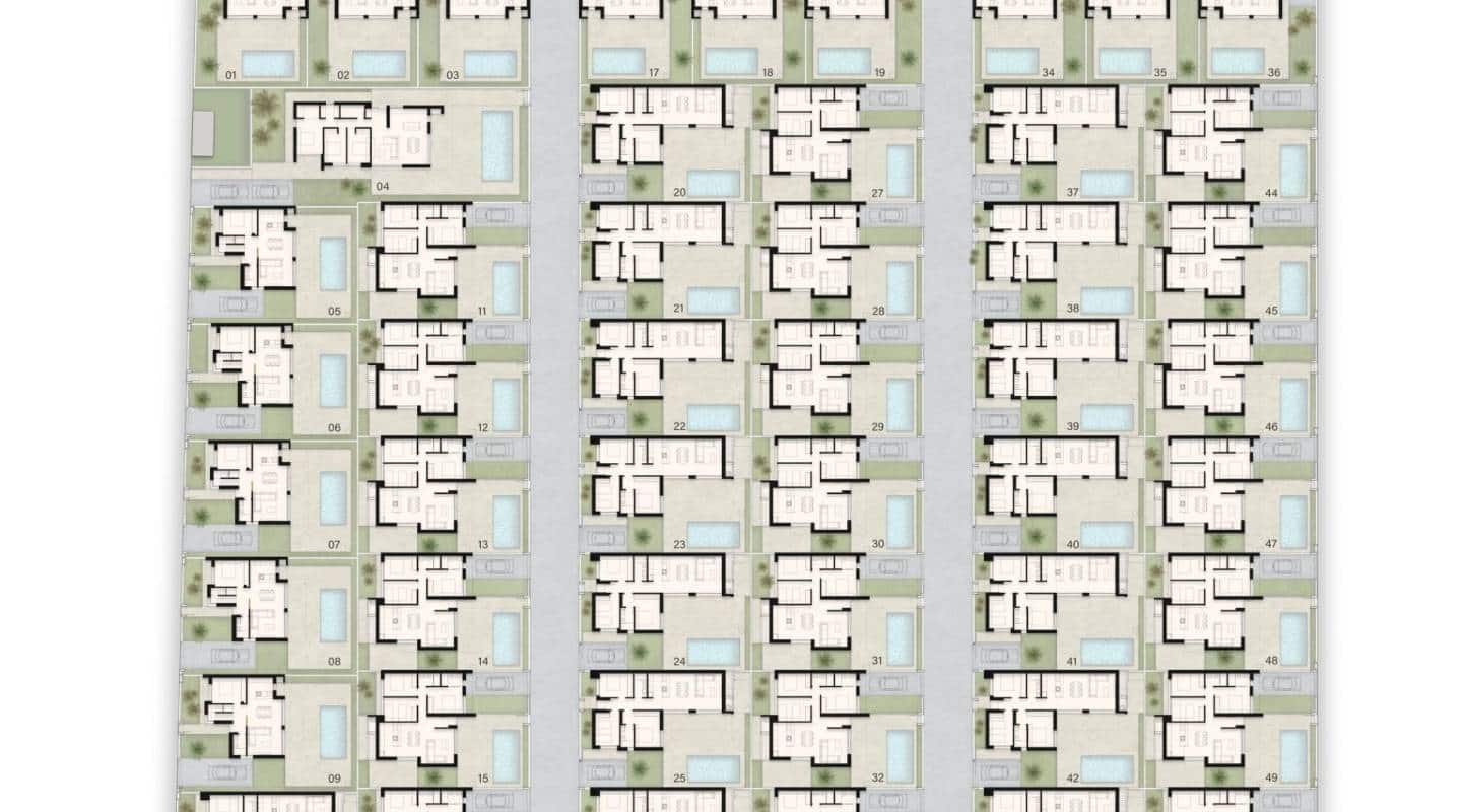 Chalet de 3 habitaciones en Ciudad Quesada en venta con piscina - 496.000 € (Ref: 9223602)