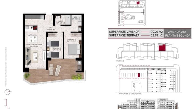2 soveværelse Lejlighed til salg i San Miguel de Salinas med swimmingpool - € 219.000 (Ref: 9238818)