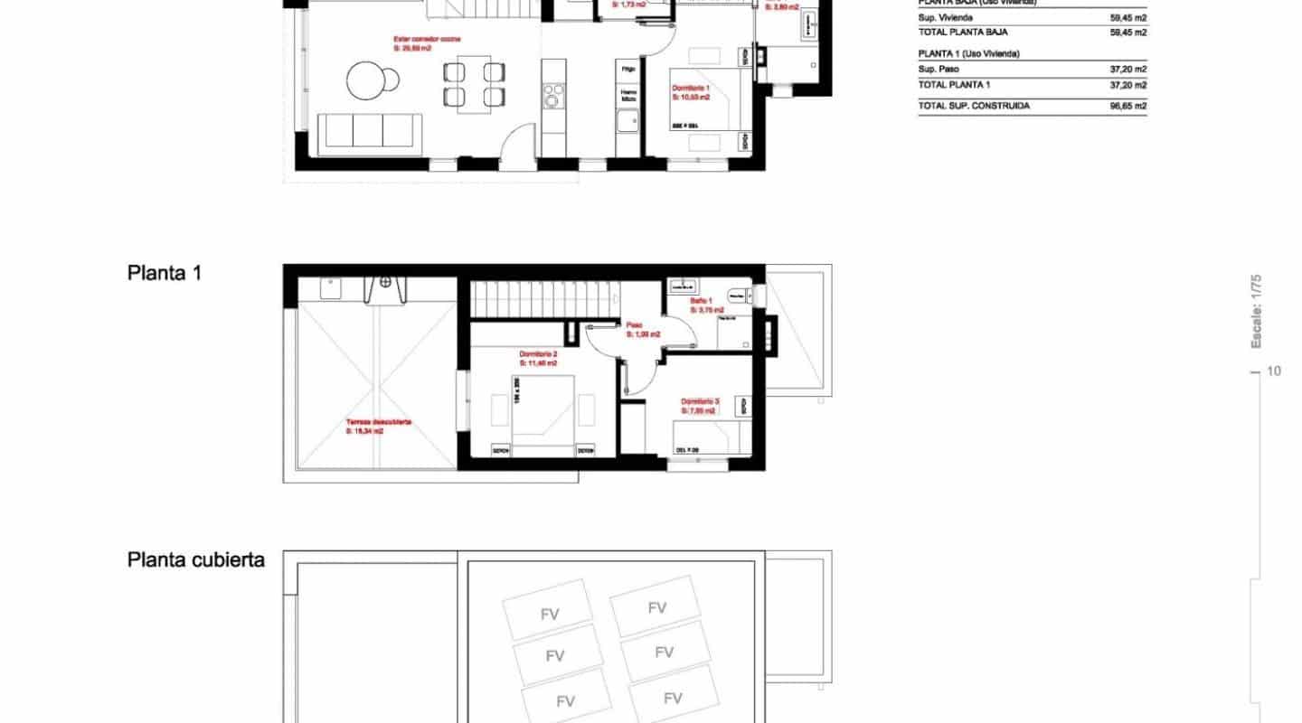 3 slaapkamer Villa te koop in Daya Nueva met zwembad - € 299.000 (Ref: 9357483)