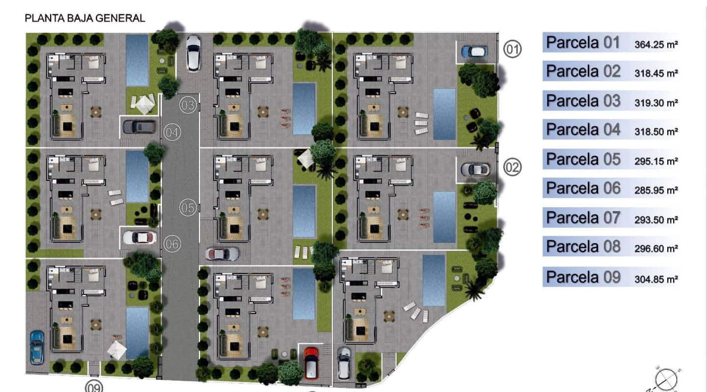 Chalet de 3 habitaciones en Rojales en venta con piscina - 549.000 € (Ref: 9453518)