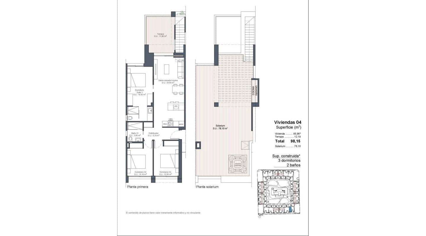 3 bedroom Bungalow for sale in Ciudad Quesada with pool - € 361,000 (Ref: 9484051)