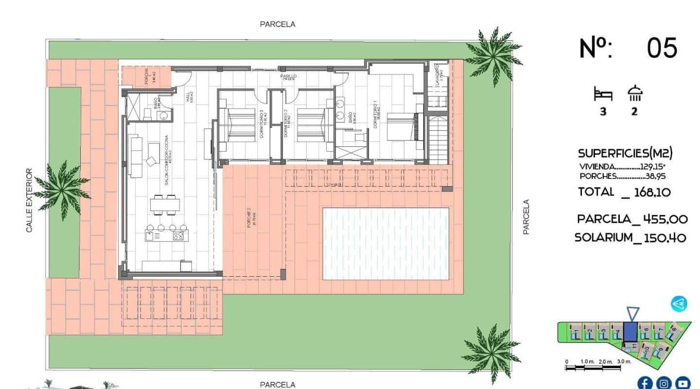 3 camera da letto Villa in vendita in Algorfa con piscina - 670.000 € (Rif: 9496463)