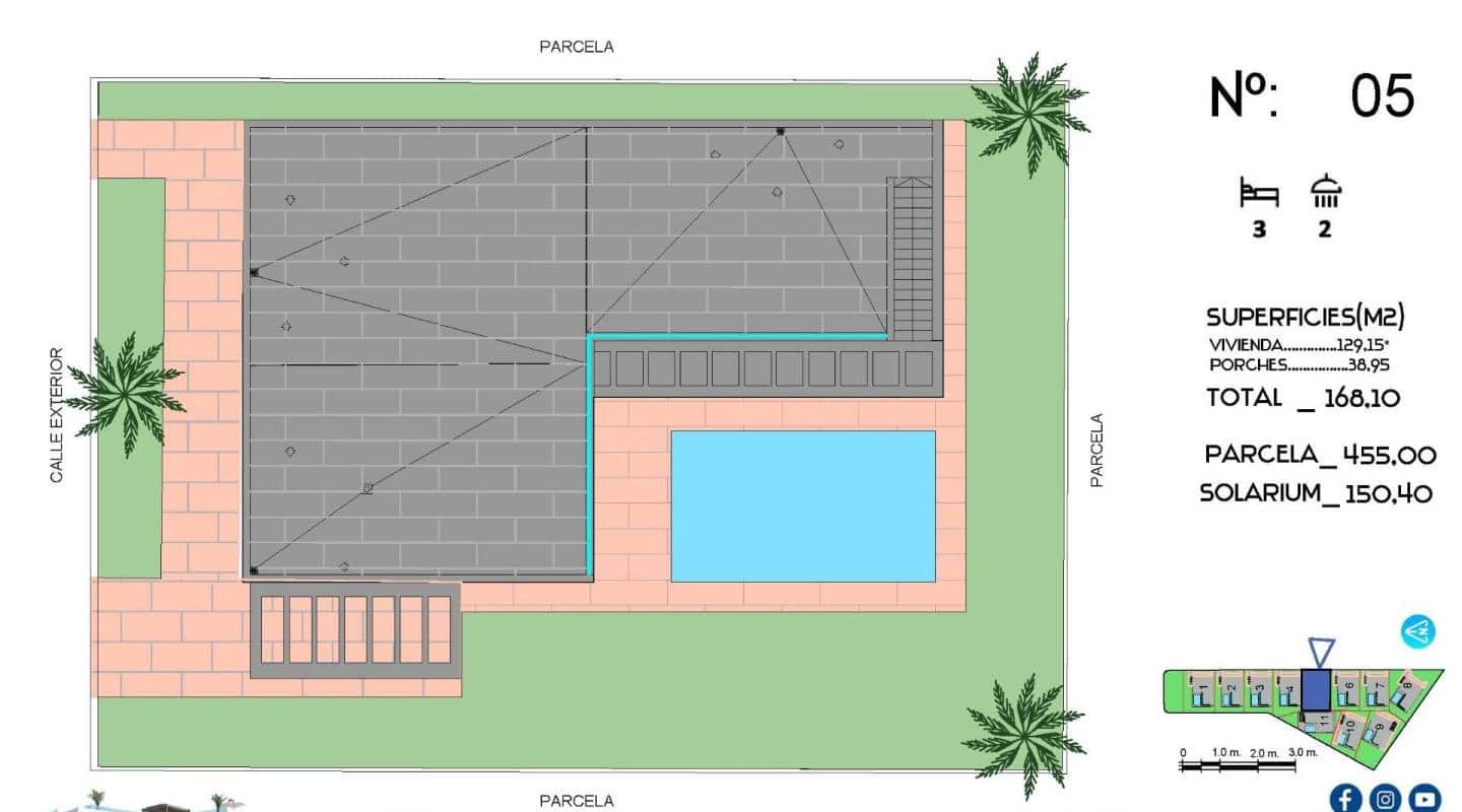 3 camera da letto Villa in vendita in Algorfa con piscina - 670.000 € (Rif: 9496463)