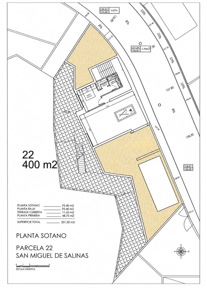 Chalet de 3 habitaciones en San Miguel de Salinas en venta con piscina garaje - 1.049.000 € (Ref: 10183397)