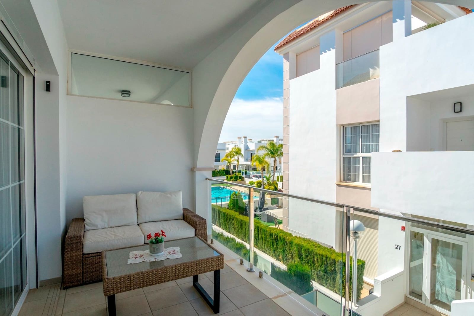 Apartamento de 2 habitaciones en Doña Pepa en venta con piscina garaje - 270.000 € (Ref: 9261939)