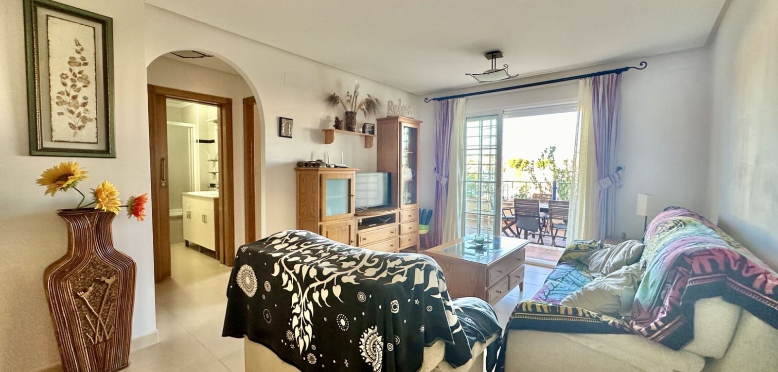 2 sypialnia Apartament na sprzedaż w Mil Palmeras z basenem garażem - 285 000 € (Ref: 9397806)