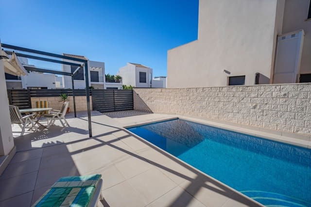 3 soverom Kjedet enebolig til salgs i Ciudad Quesada, Rojales med svømmebasseng - € 405 000 (Ref: 9419462)