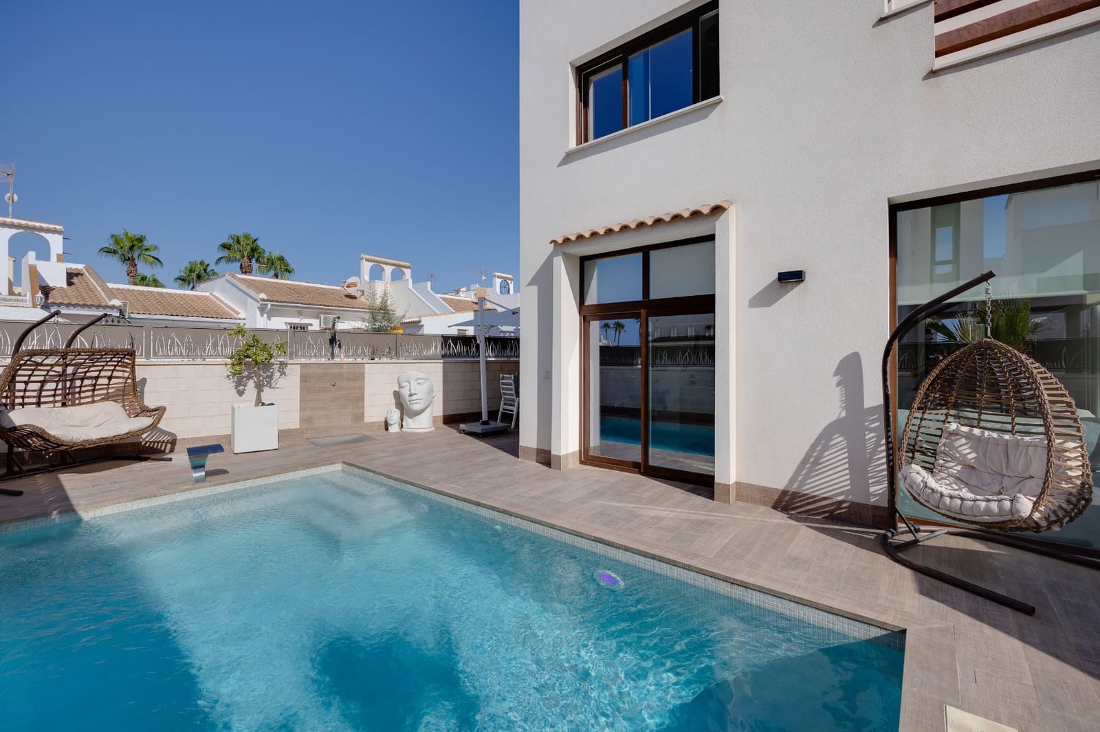 Chalet de 3 habitaciones en Ciudad Quesada en venta con piscina garaje - 499.000 € (Ref: 9619034)