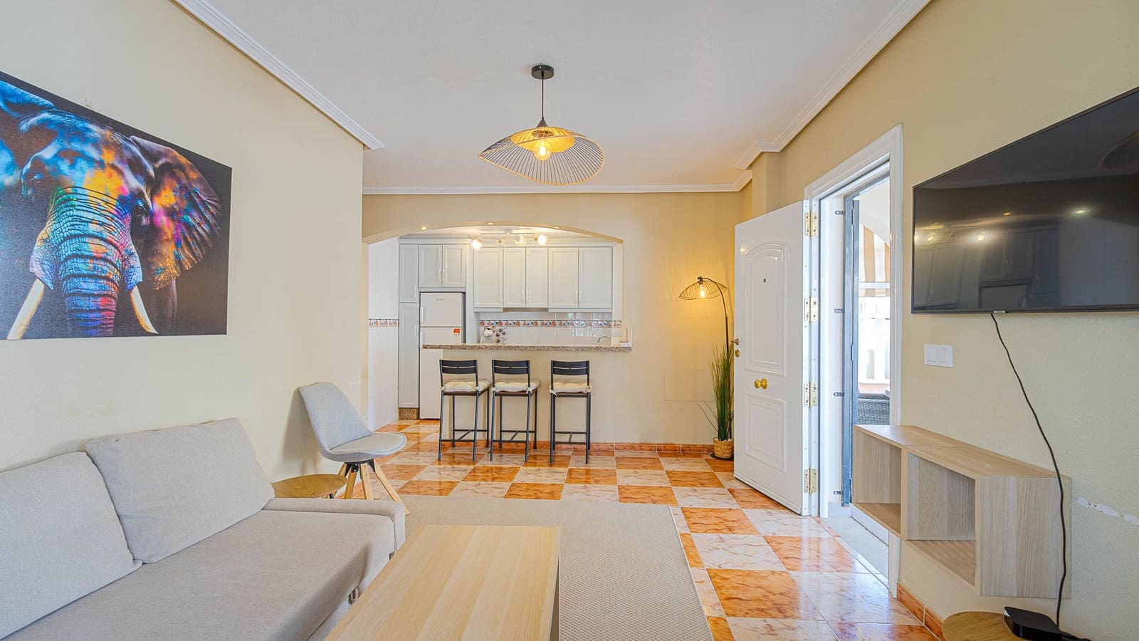 3 soveværelse Semi-Rækkehus til salg i Orihuela Costa med swimmingpool garage - € 269.900 (Ref: 9984083)