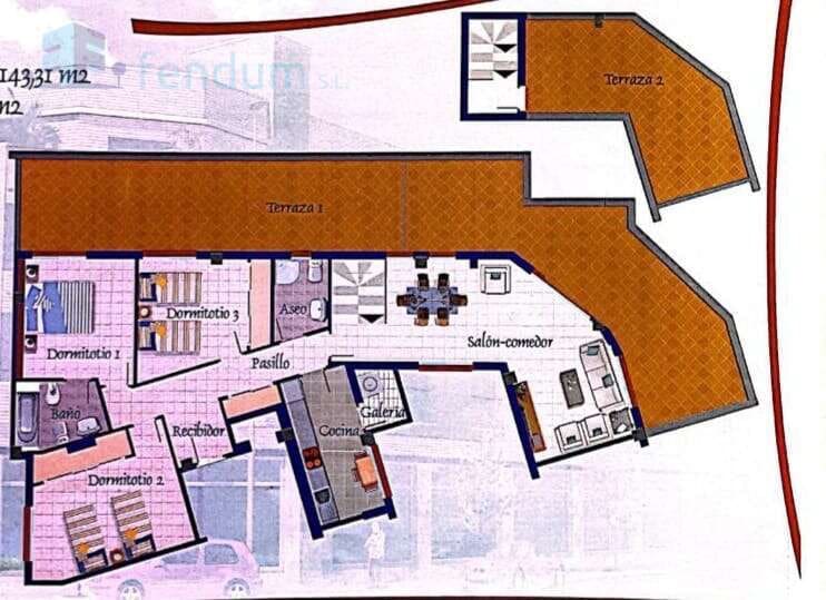 3 soveværelse Penthouse til salg i Bigastro med garage - € 172.000 (Ref: 9704444)