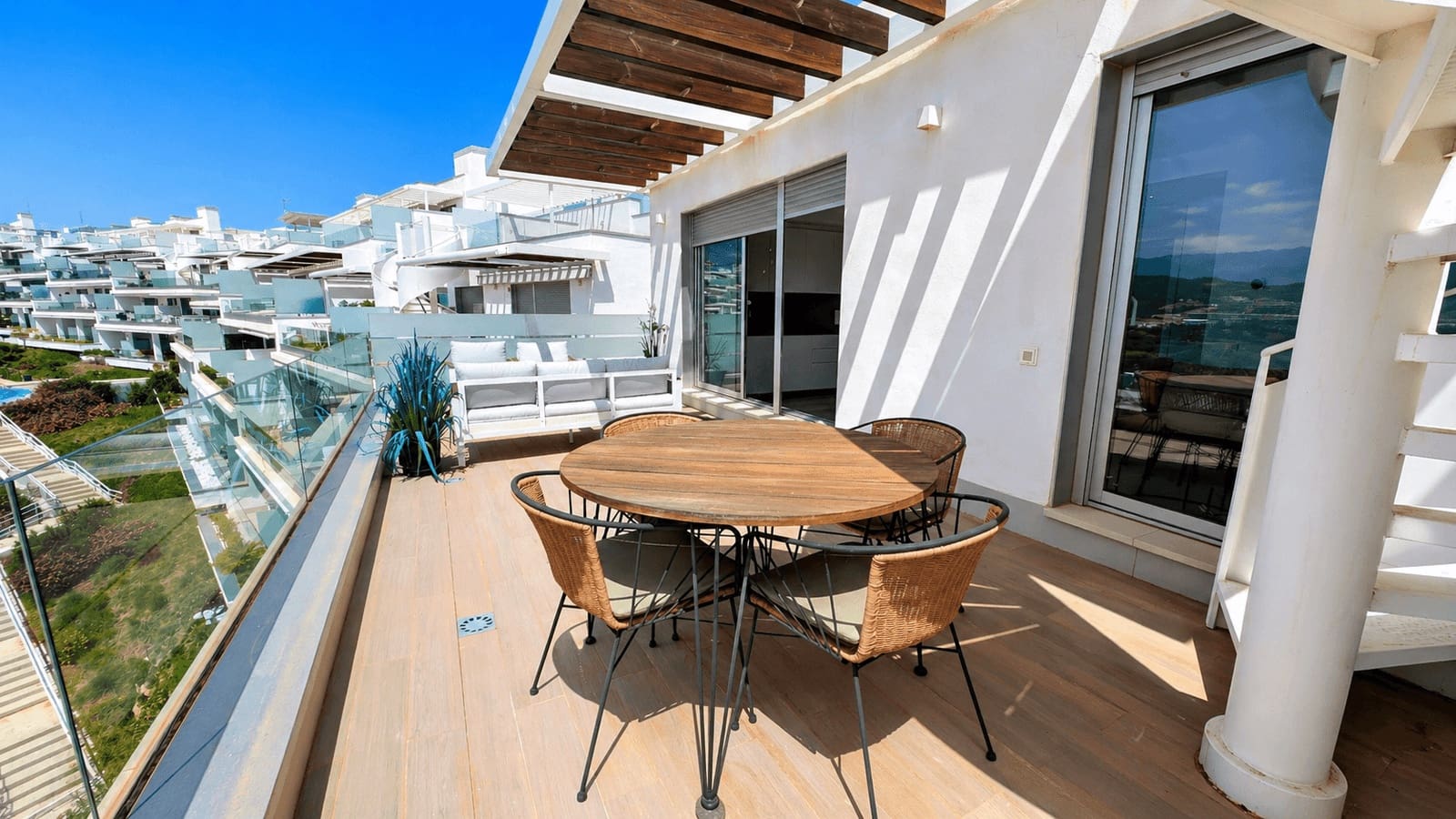 2 sypialnia Penthouse na sprzedaż w Cancelada z basenem garażem - 535 000 € (Ref: 10001198)