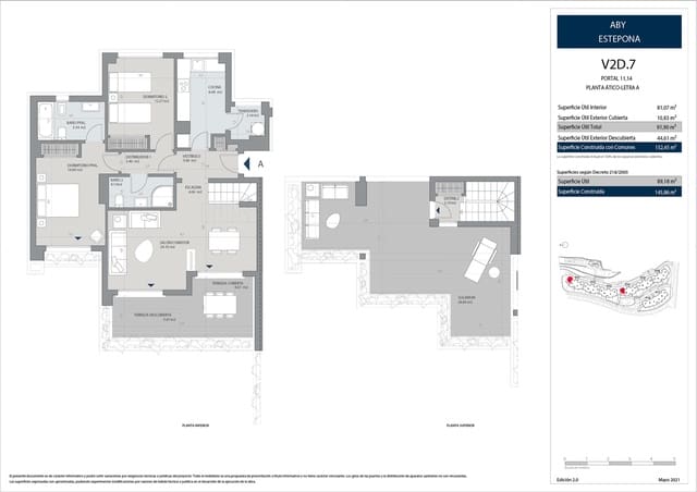 3 soverom Leilighet til salgs i Estepona Golf, Estepona med svømmebasseng - € 436 000 (Ref: 10001199)