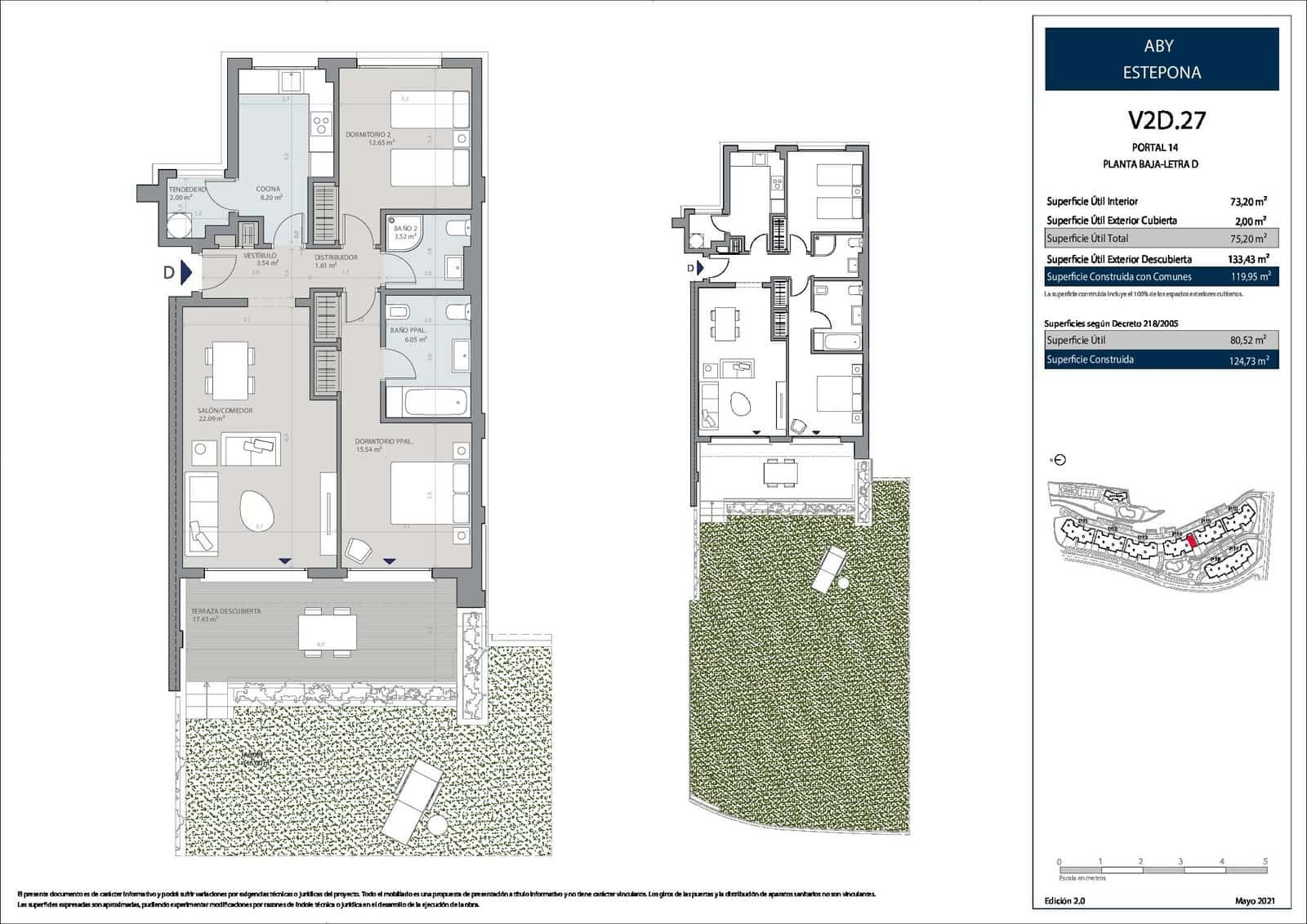 2 camera da letto Appartamento in vendita in Estepona con piscina - 330.000 € (Rif: 10001200)