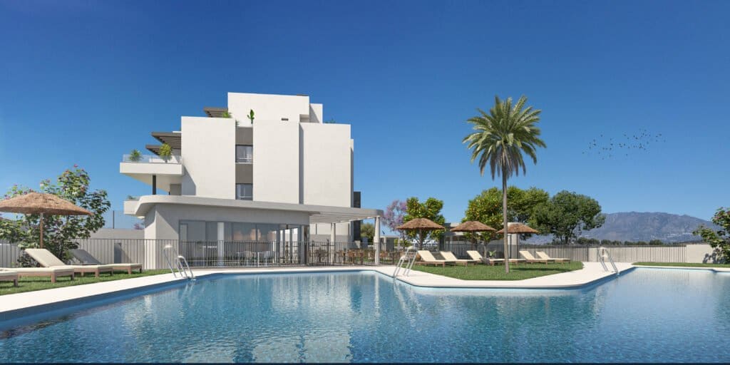 3 slaapkamer Appartement te koop in Mijas Costa met zwembad - € 491.800 (Ref: 10001201)