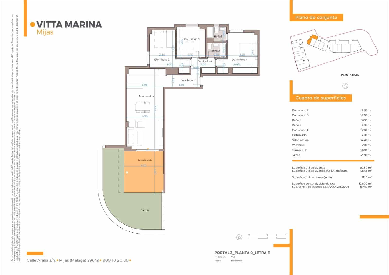 2 bedroom Apartment for sale in Mijas Costa with pool - € 497,000 (Ref: 10001202)