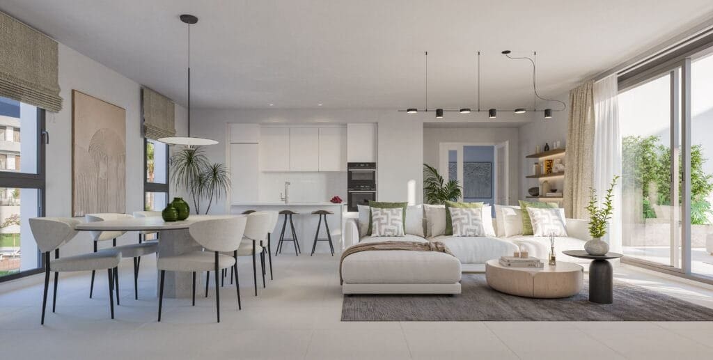 2 makuuhuone Huoneisto myytävänä paikassa Estepona mukana uima-altaan - 321 000 € (Ref: 10001205)