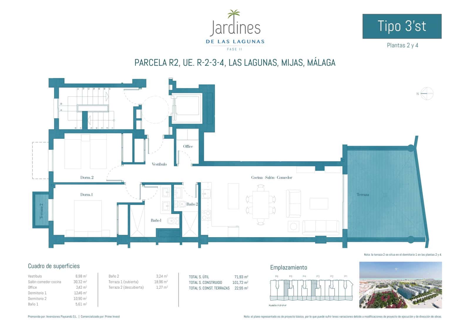 2 bedroom Apartment for sale in Fuengirola with pool - € 411,600 (Ref: 10009794)
