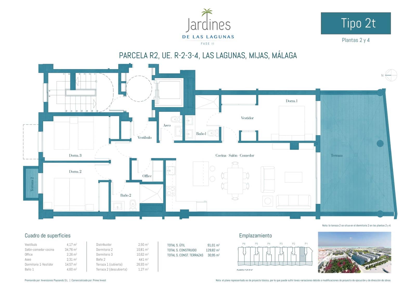 2 bedroom Apartment for sale in Fuengirola with pool - € 411,600 (Ref: 10009794)