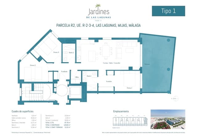 2 bedroom Apartment for sale in Fuengirola with pool - € 411,600 (Ref: 10009794)