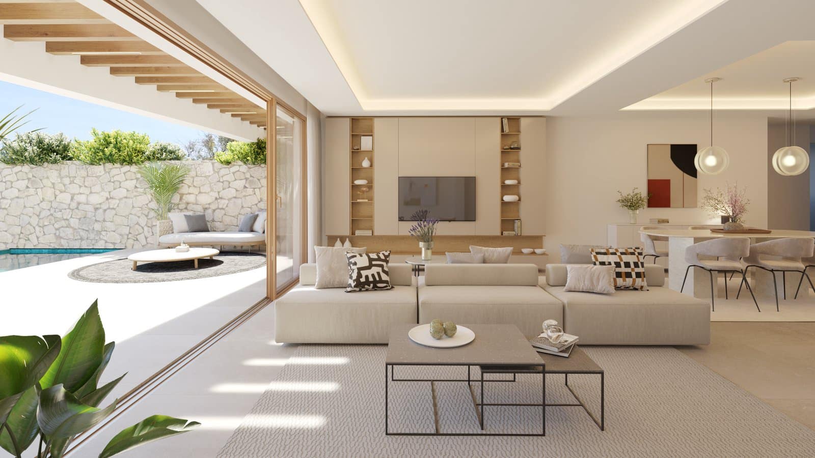 3 soverom Leilighet til salgs i Mijas Costa med svømmebasseng - € 1 206 000 (Ref: 10016733)