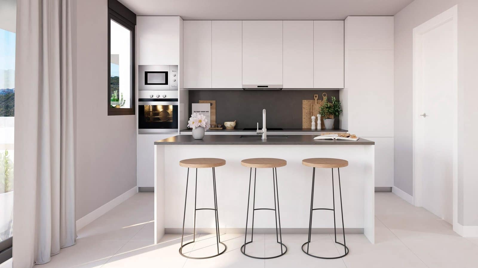 2 Zimmer Apartment zu verkaufen in Manilva mit Pool - 435.000 € (Ref: 10016735)