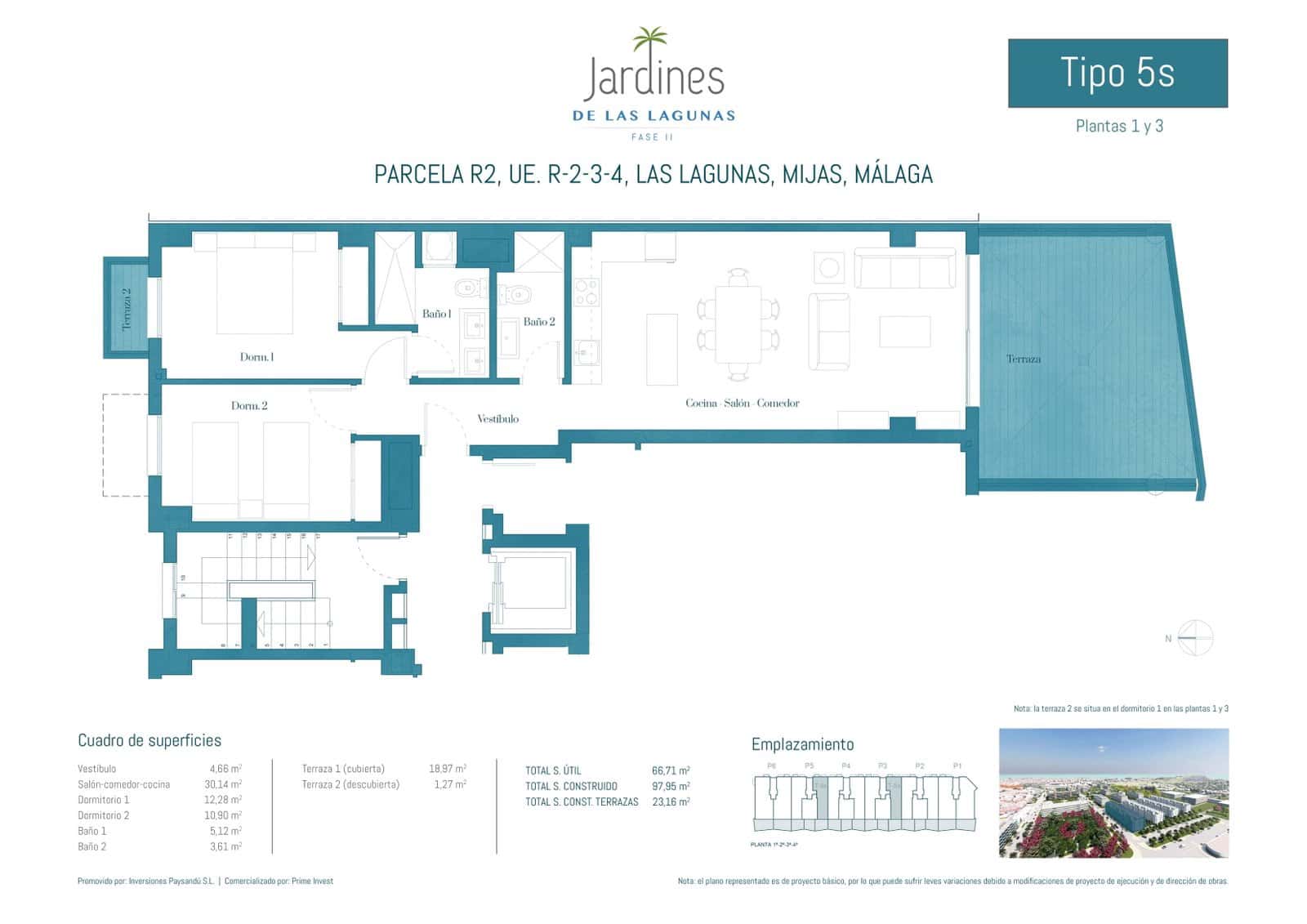 2 bedroom Apartment for sale in Fuengirola with pool - € 411,600 (Ref: 10024786)