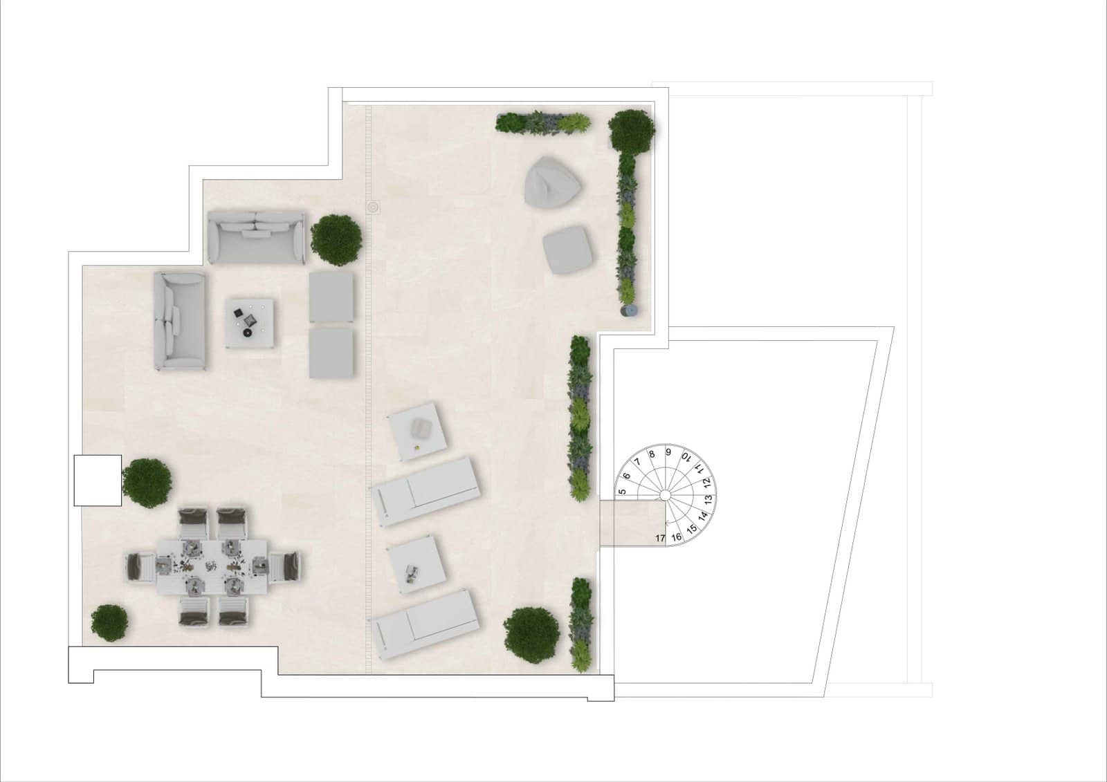2 sypialnia Apartament na sprzedaż w Estepona z basenem - 370 000 € (Ref: 10031624)