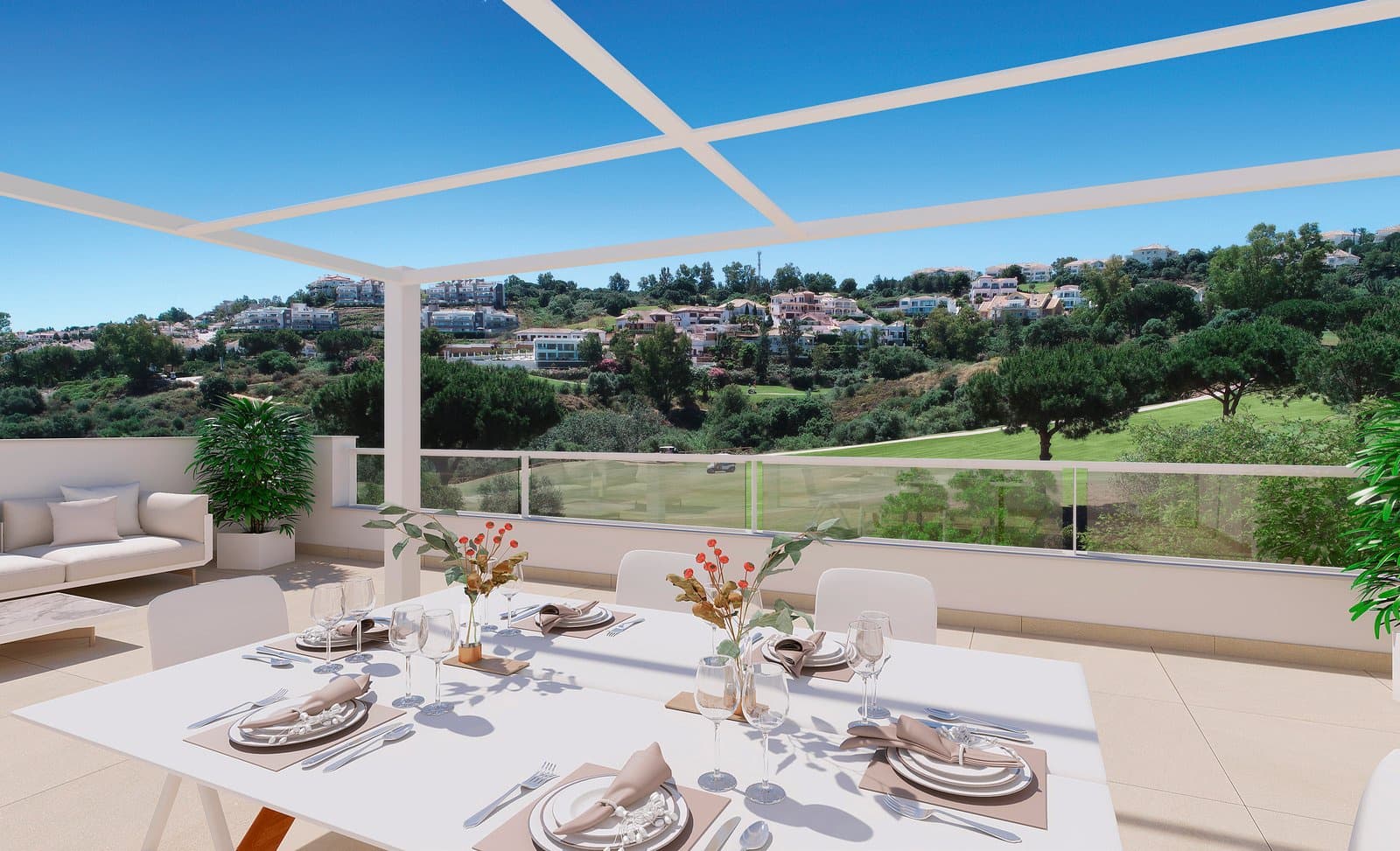 3 soverom Leilighet til salgs i Mijas med svømmebasseng - € 500 000 (Ref: 10031625)