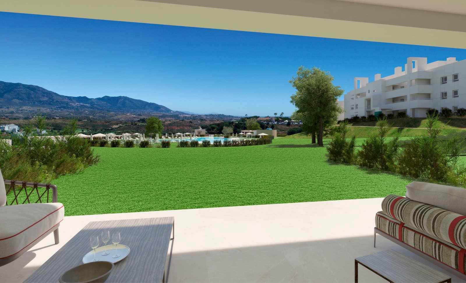 2 Zimmer Apartment zu verkaufen in Mijas mit Pool - 450.000 € (Ref: 10031626)
