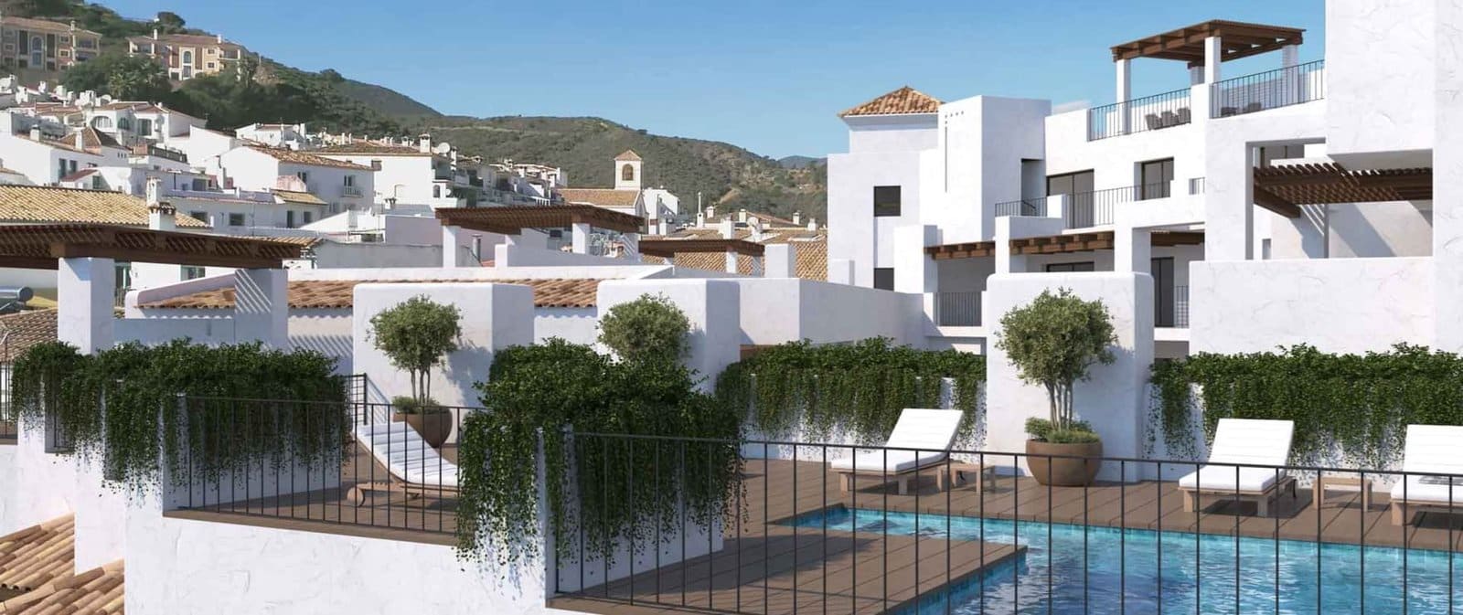 2 soveværelse Lejlighed til salg i Benahavis med swimmingpool - € 395.000 (Ref: 10031628)