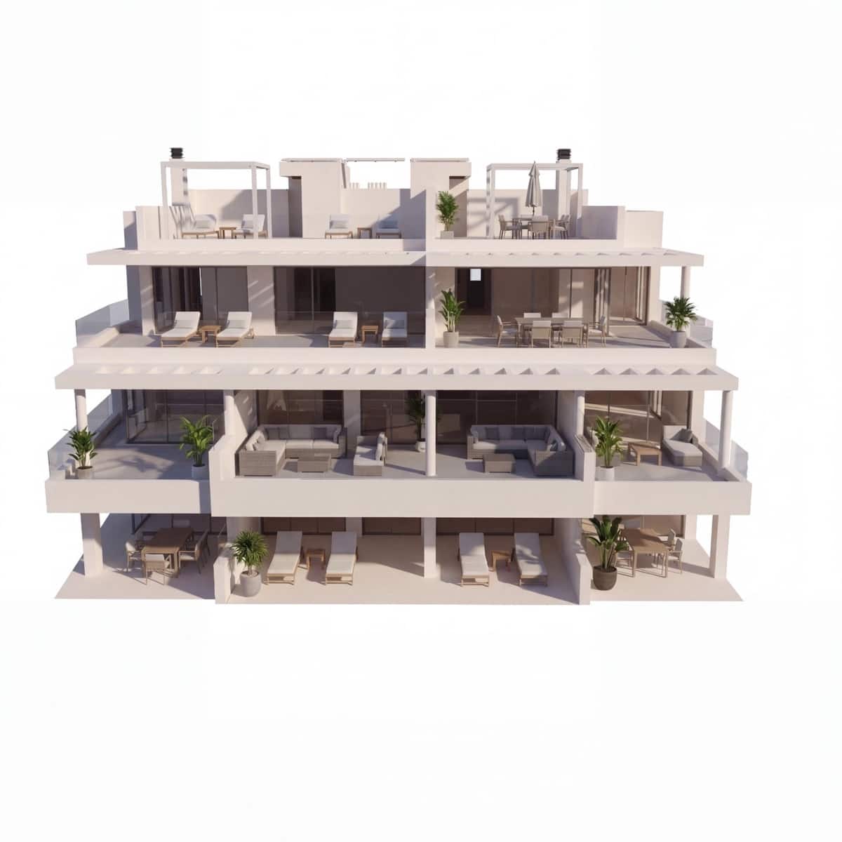 2 slaapkamer Appartement te koop in Atalaya-Isdabe met garage - € 568.800 (Ref: 10165611)