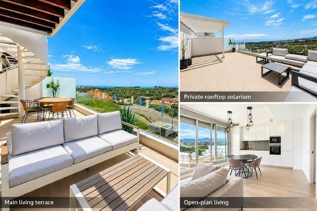 2 makuuhuone Kattohuoneisto myytävänä paikassa Cancelada, Estepona mukana uima-altaan 
autotalli - 499 000 € (Ref: 10168360)