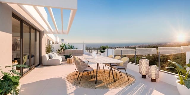 3 makuuhuone Huoneisto myytävänä paikassa Alto de los Monteros, Marbella mukana uima-altaan - 524 000 € (Ref: 9064443)