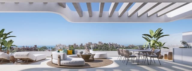 4 soverom Penthouse til salgs i Los Llanos, Estepona med svømmebasseng garasje - € 894 000 (Ref: 9133572)