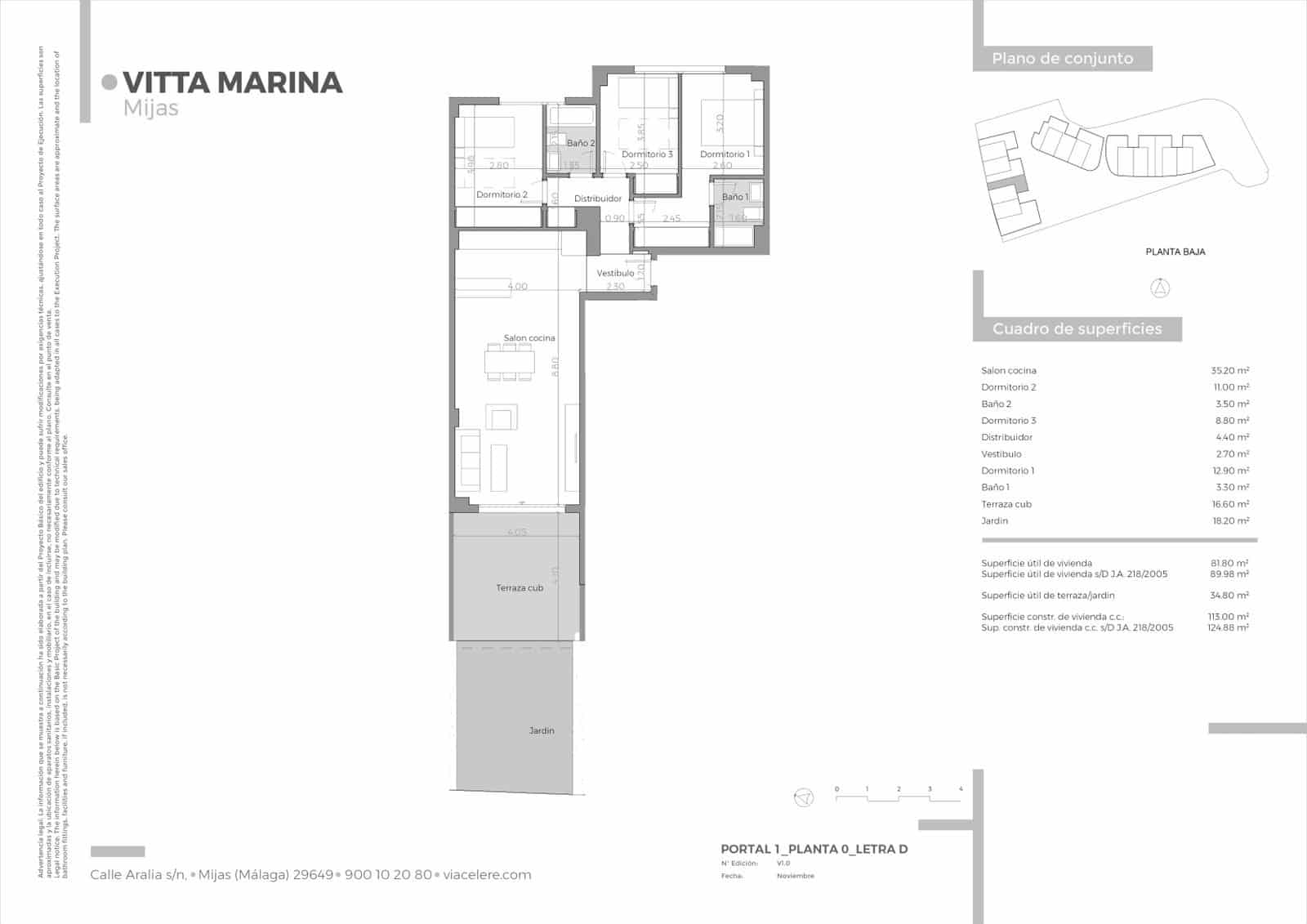 3 bedroom Apartment for sale in Mijas Costa with pool - € 494,300 (Ref: 9404499)