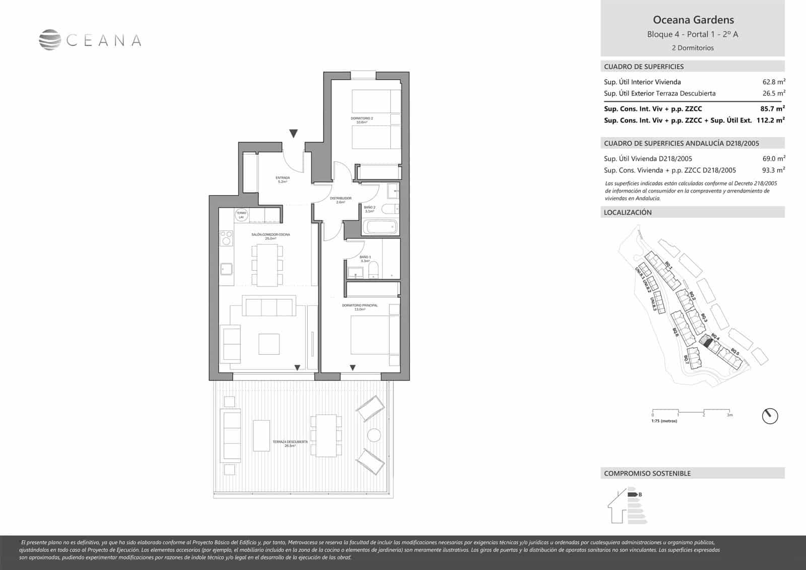 3 sovrum Lägenhet till salu i Cancelada med pool - 386 000 € (Ref: 9451940)
