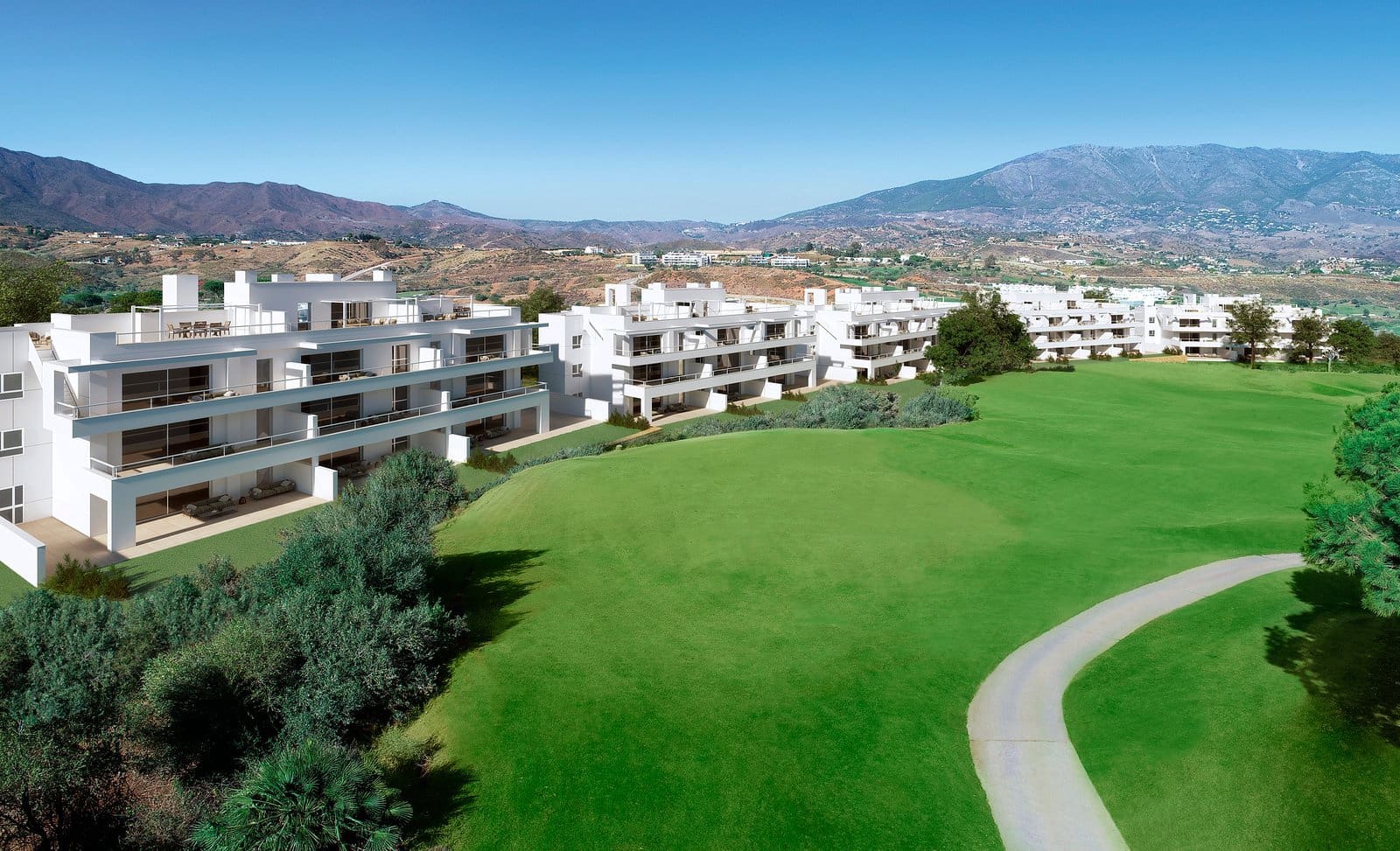 2 sovrum Lägenhet till salu i Mijas med pool - 410 000 € (Ref: 9451957)