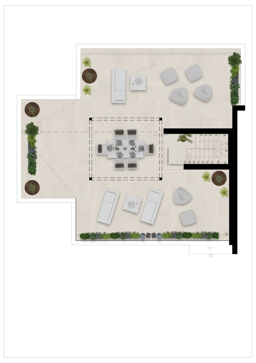 3 soveværelse Lejlighed til salg i Marbella med swimmingpool - € 950.000 (Ref: 9451962)