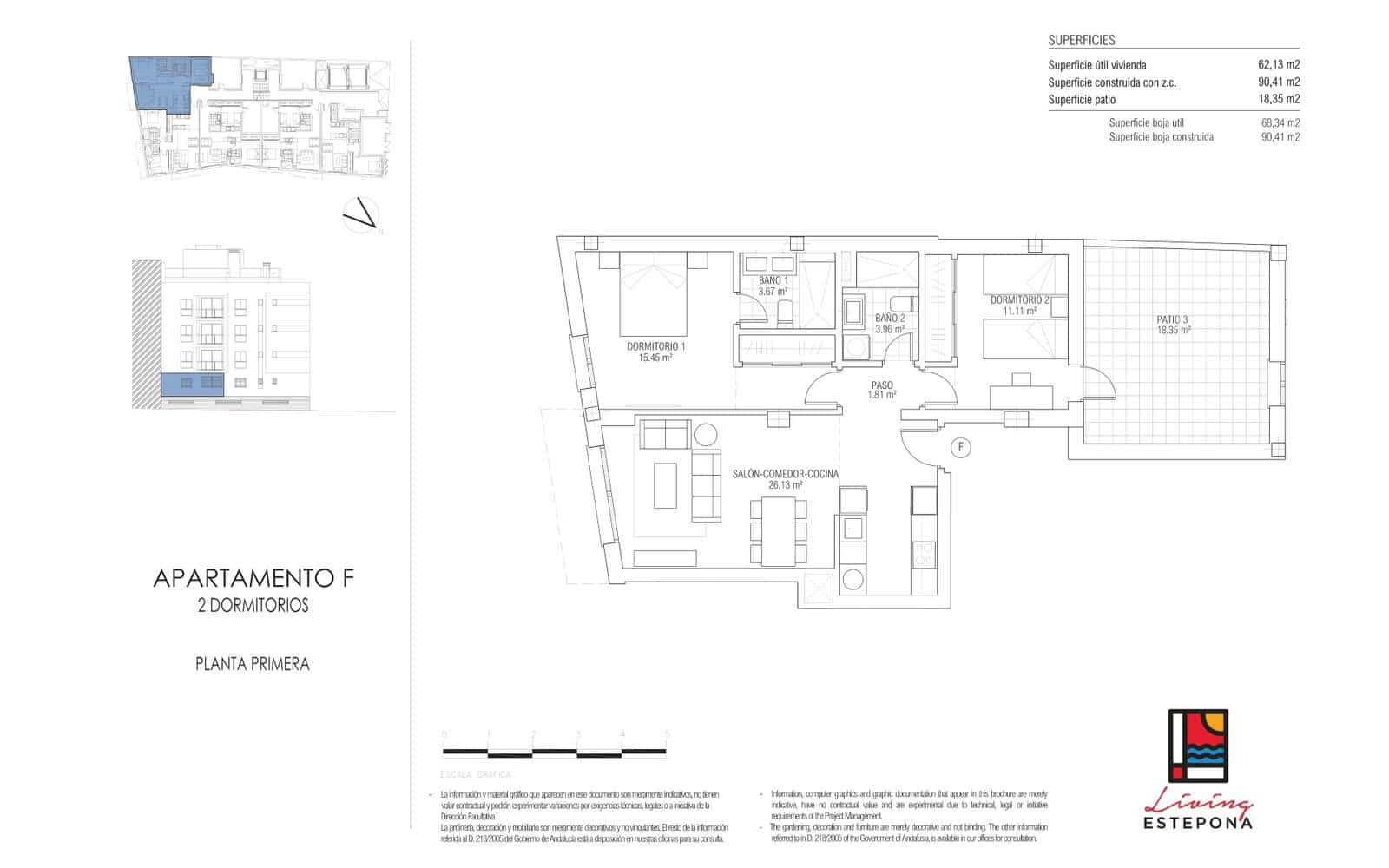 2 bedroom Apartment for sale in Estepona with pool - € 689,000 (Ref: 9500232)