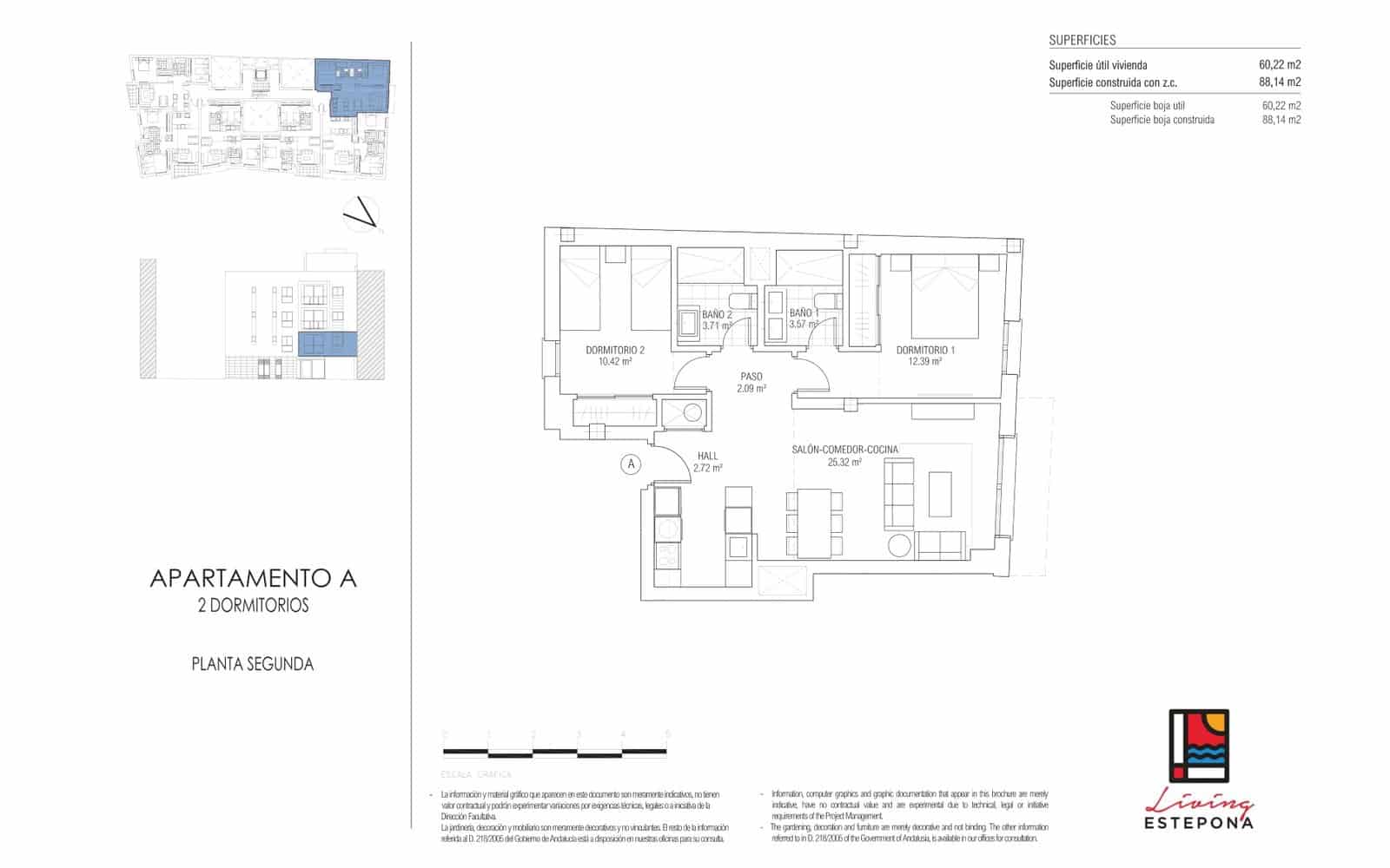 2 bedroom Apartment for sale in Estepona with pool - € 689,000 (Ref: 9500232)