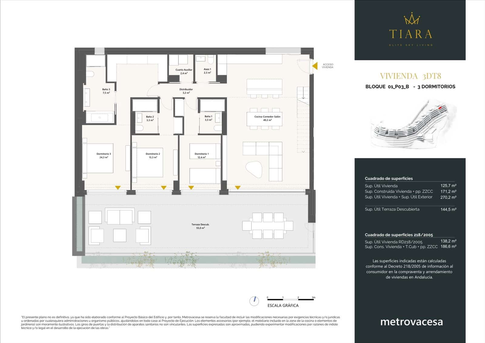 3 bedroom Apartment for sale in Benahavis with pool - € 1,550,000 (Ref: 9501898)