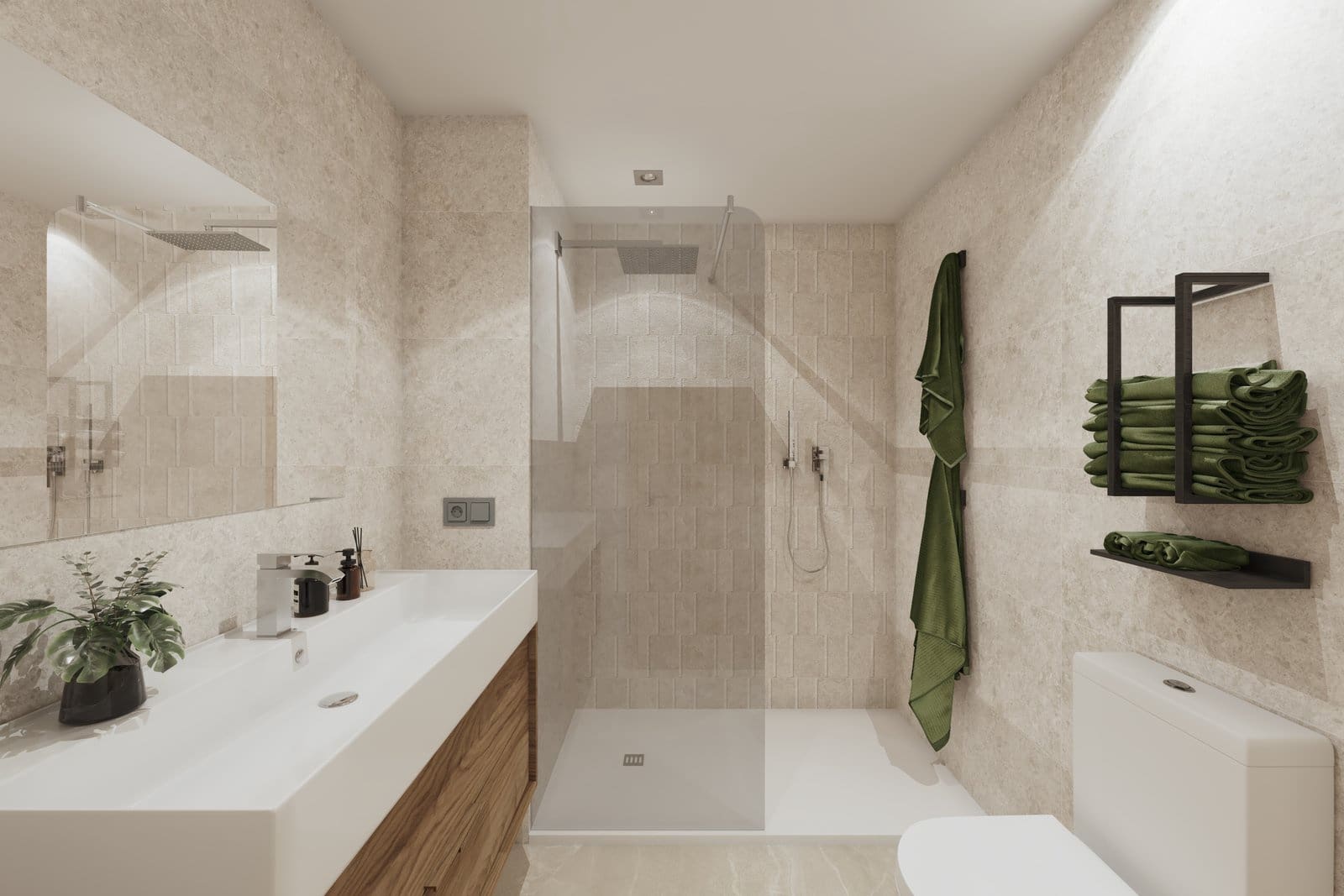 3 sypialnia Apartament na sprzedaż w Mijas Costa z basenem garażem - 574 000 € (Ref: 9510327)